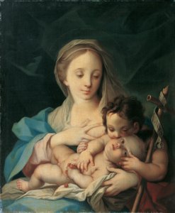 Maria mit dem Kind und dem Johannesknaben von Ignaz Stern