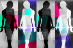 Bunte abstrakte Figuren von Igor Shrayer