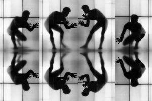 Dynamische Silhouetten reflektiert