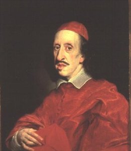 Porträt von Kardinal Leopold de Medici von Il  Baciccio