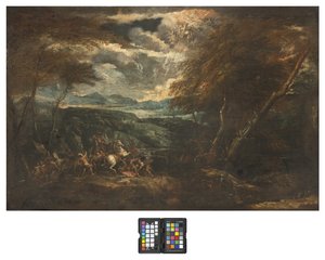 Die Bekehrung des Heiligen Paulus, 1710-20 von Ilario Giacinto Mercanti