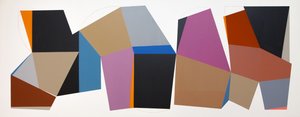 Geometrische Farbblöcke von Ildefonso Martín