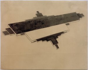 Projekt eines Architektons