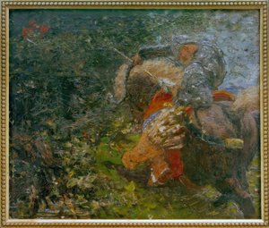 Der Ritter Ilja Muromec und der Räuber Solowej