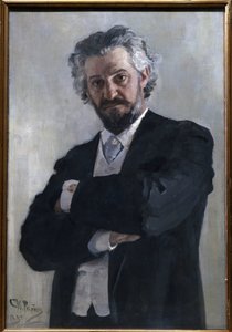 Porträt von Alexander Verzhbilovich von Ilya Efimovich Repin