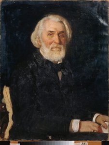 Porträt des Schriftstellers Iwan Sergejewitsch Turgenew