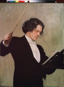 Porträt des Komponisten Anton Rubinstein