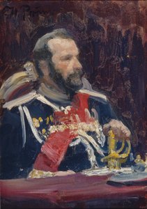 Porträt von General Alexei Nikolajewitsch Kuropatkin 1848-1925, ca. 1901-1902