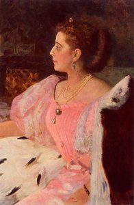 Porträt von Mme Golovina, 1896, 1965 von Ilya Efimovich Repin