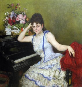 Porträt von S.I. Menter