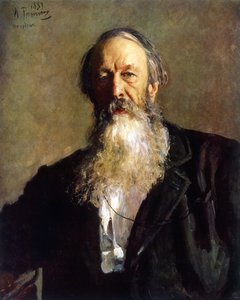 Porträt von VV Stasov