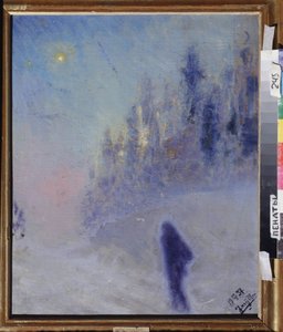 Winterstraße von Ilya Efimovich Repin