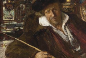 Selbstporträt, 1917 von Ilya Efimovich Repin