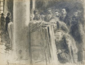 Die Peredwischniki-Gruppe von Ilya Efimovich Repin