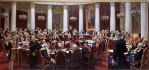 Die hundertjährige Sitzung des Staatsrates im Marie-Palast am 5. Mai 1901