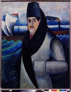 Selbstporträt von Ilya Ivanovich Mashkov