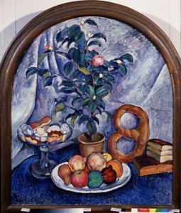 Stillleben. Kamelie von Ilya Ivanovich Mashkov