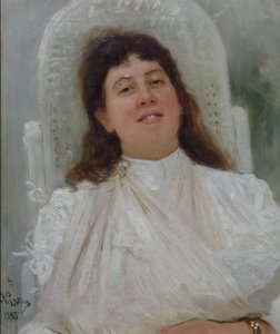 Porträt von Marianne von Werefkin, 1888 von Ilya Efimovich Repin