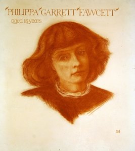 Porträt von Philippa Garrett Fawcett im Alter von 15 Jahren von Image Selwyn