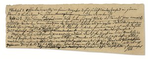 Autographisches Manuskript, in Deutsch, Notizen zur Philosophie und der Universität Königsberg