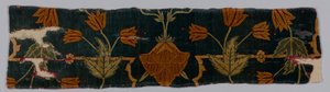 Fragmente eines Teppichs, 1600-1650
