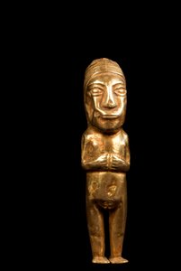 Nackte Figur / Inka-Kunst von Incan Incan