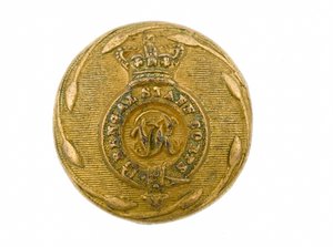 Knopf, Bengal Staff Corps, 1876-1891