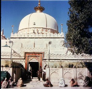Dargarh Sharif von Khwajah Muin-ud-din Chishti, gegründet 1166 von Indian School
