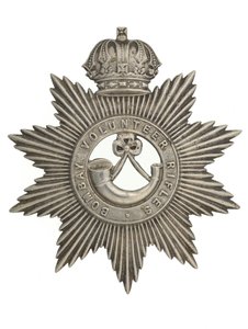 Helmabzeichen, Bombay Volunteer Rifles, 1877-1901