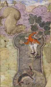Illustration aus "Anv?r-i Suhayl?" von Indian School