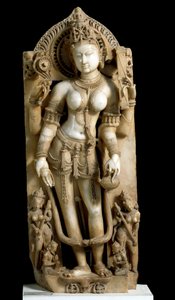 Indische Kunst: die Göttin Saraswati von Indian School