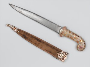 Khanjar, der Tipu Sultan gehörte, genommen in Seringapatam, ca. 1799