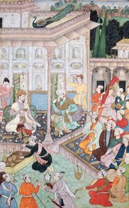 Treffen zwischen Babur und Bedi Az Zaman Mirza, 16.-17. Jahrhundert