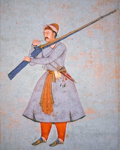 Offizier der Mogularmee, ca. 1585 von Indian School