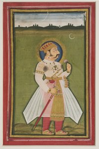 Porträt von Kumbha Rana von Udaipur, 1820