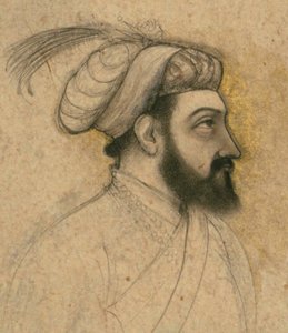 Porträt von Shah Jahan, Mitte 17. Jahrhundert von Indian School