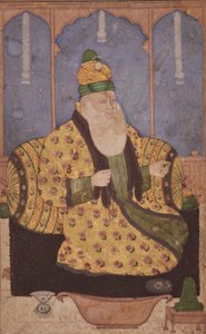 Porträt eines Sufi-Scheichs von Indian School