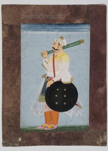 Porträt des Rathor-Häuptlings Ridmal, 1820