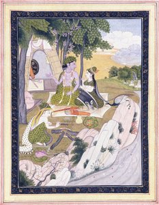Rama und Sita mit Lakshman, um 1800