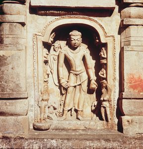 Relief aus dem Haupttempel von Standort III, 320-530 von Indian School