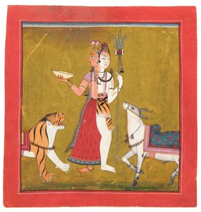 Shiva Ardhanarishvara, ca. 1715