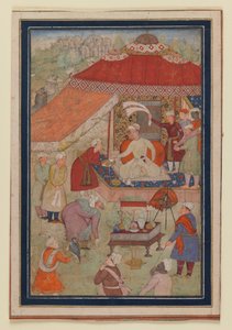 Zeltlager von Indian School