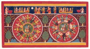 Der ewige Tanz: Rasamandala, Krishna tanzt mit den Kuhmädchen