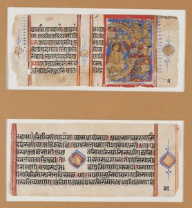 Die Belagerung von Ujjayimi; Tötung des magischen Esels, c.1600-1625