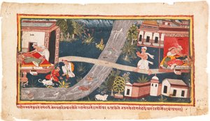 Die Babys werden ausgetauscht, 1600-25 von Indian School