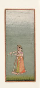 Zwei Hofdamen mit Feuerwerk, ca. 1725