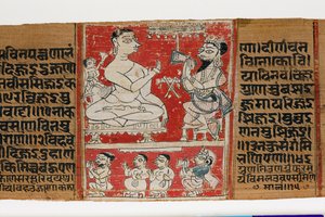 Vimalaprava spricht mit Raji und Lakshmi, ca. 1300