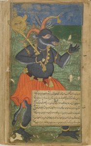 Kumbhakarna antwortet auf Dvividas Angriff