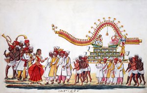 Hochzeitszeremonie von Indian School