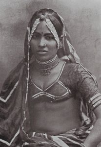 Bombay / Mumbai: Eine Marwar-Dame von Indian photographer